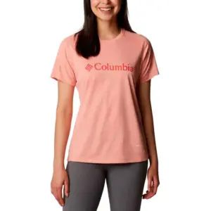 Columbia Zero Rules T-shirt Met Korte Mouwen Roze