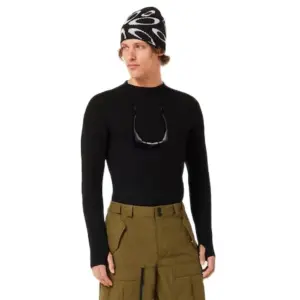 Oakley Apparel Spruce Wool Lange Mouwen Basislaag Blackout