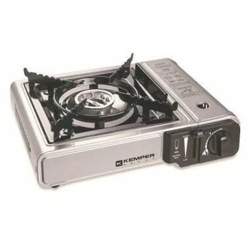 Kemper Draagbare Kachel Zilver