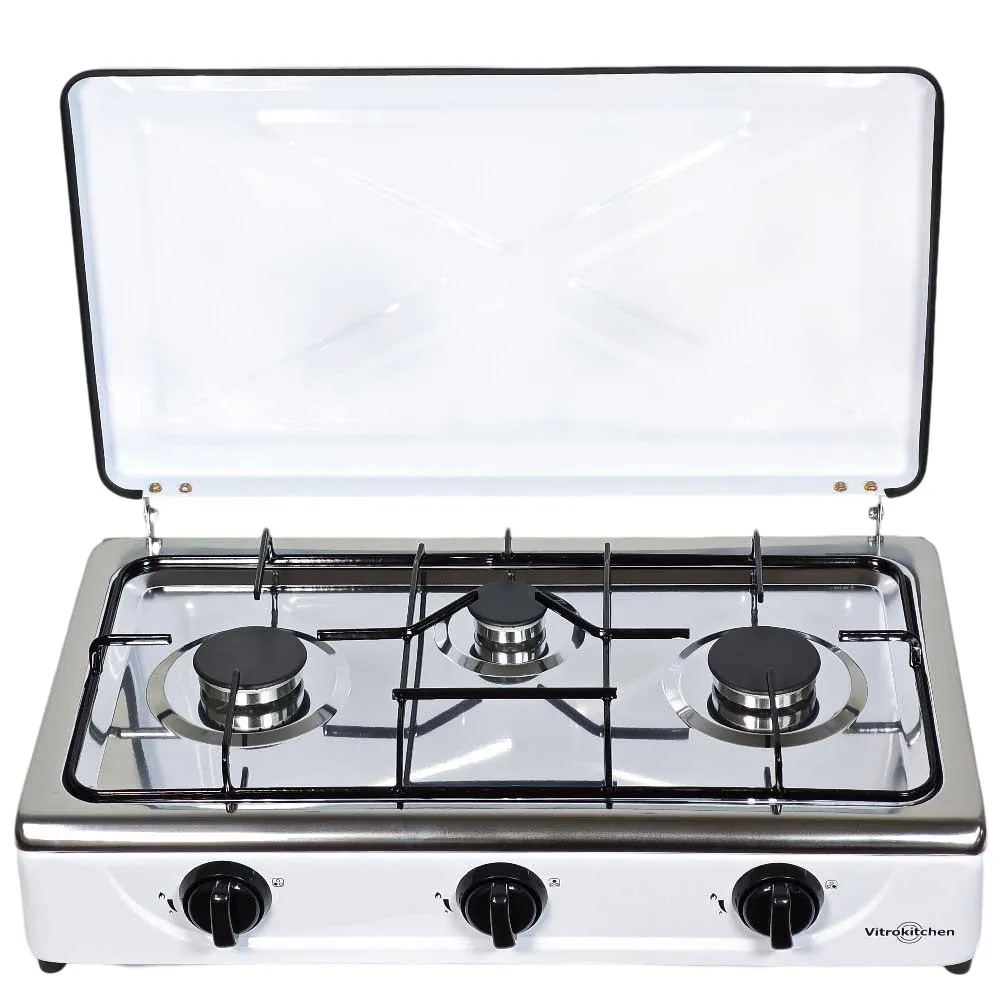 Vitrokitchen 302bb Gascampingkeuken Wit