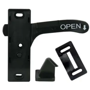 Jr Products Amerimax Rh Screendeurvergrendeling Zwart