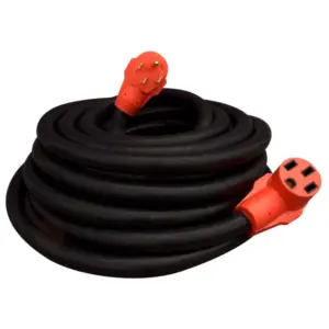 Valterra Mighty Cord Verlengsnoer 15.24 M 50a Zwart