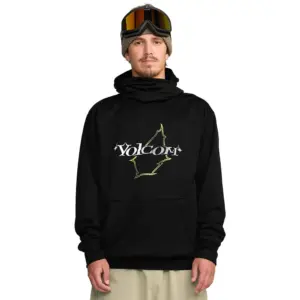 Volcom Hydro Riding Fleece Met Kap Zwart