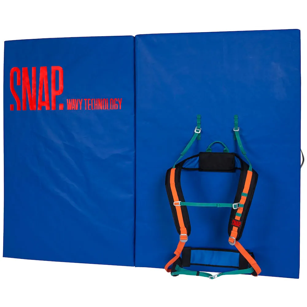 Snap Climbing Grand Guts Crashpad Zwart