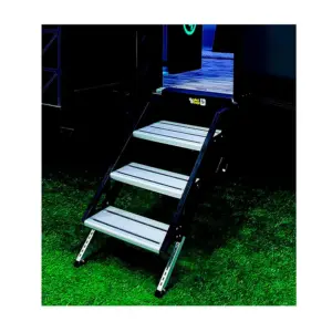 Lippert Trapladder Met 3 Treden Zwart