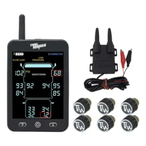 Minder Tireminder A1 As Module Voor Bandenspanningscontrole Met 6 Standaardzenders Zwart