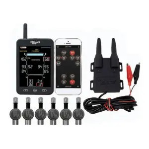 Minder Tireminder A1 As Rhino Booster Bandendrukcontrolesysteem Zwart
