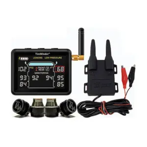 Minder Tireminder I10 Rhino Booster Module Voor Bandenspanningscontrole Met 4 Standaardzenders Zwart