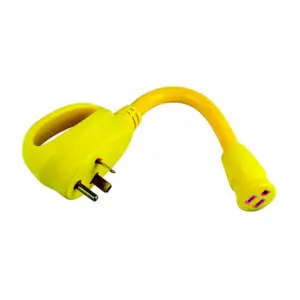 Parkpower By Marinco Dogbone 3015arv Stekkeradapter Geel