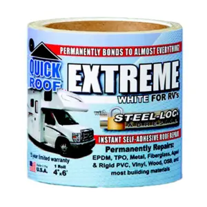 Quick Roof Extreme Tape 7.62 M Wit