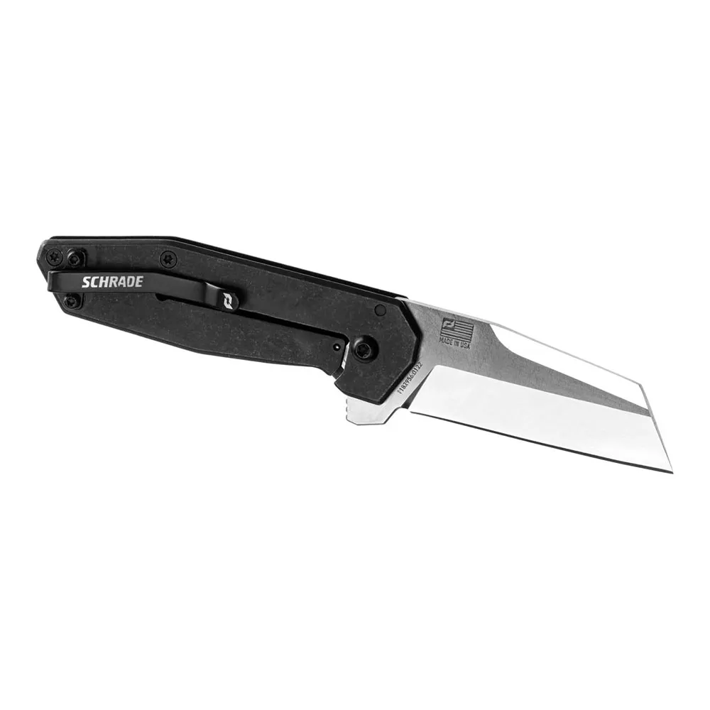 Schrade Slyte Compact Zakmes Zwart