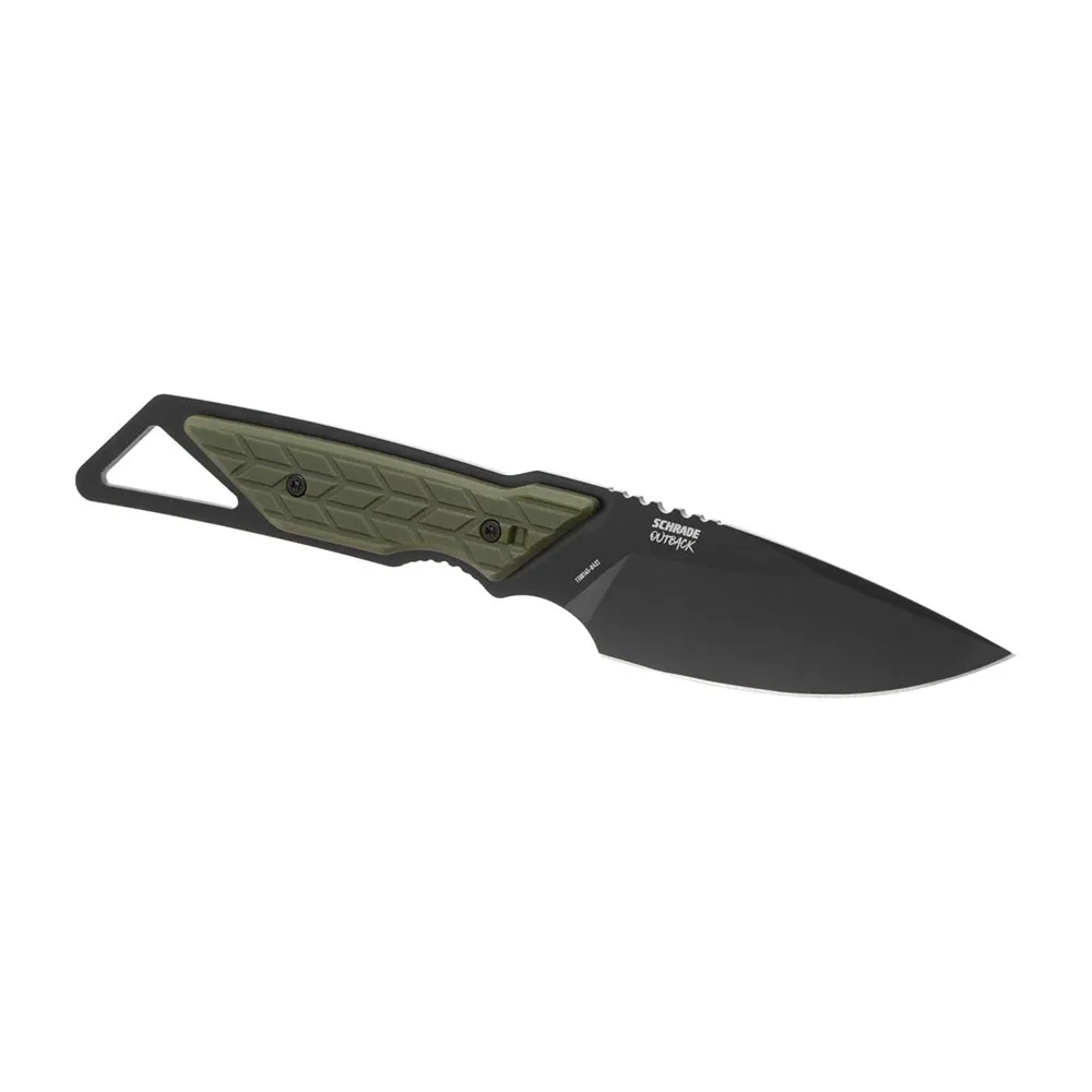 Schrade Outback Fixed Mes Zwart