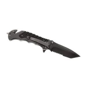 Smith & Wesson Border Guard Swbg10s Serrated Tanto Zakmes Zwart