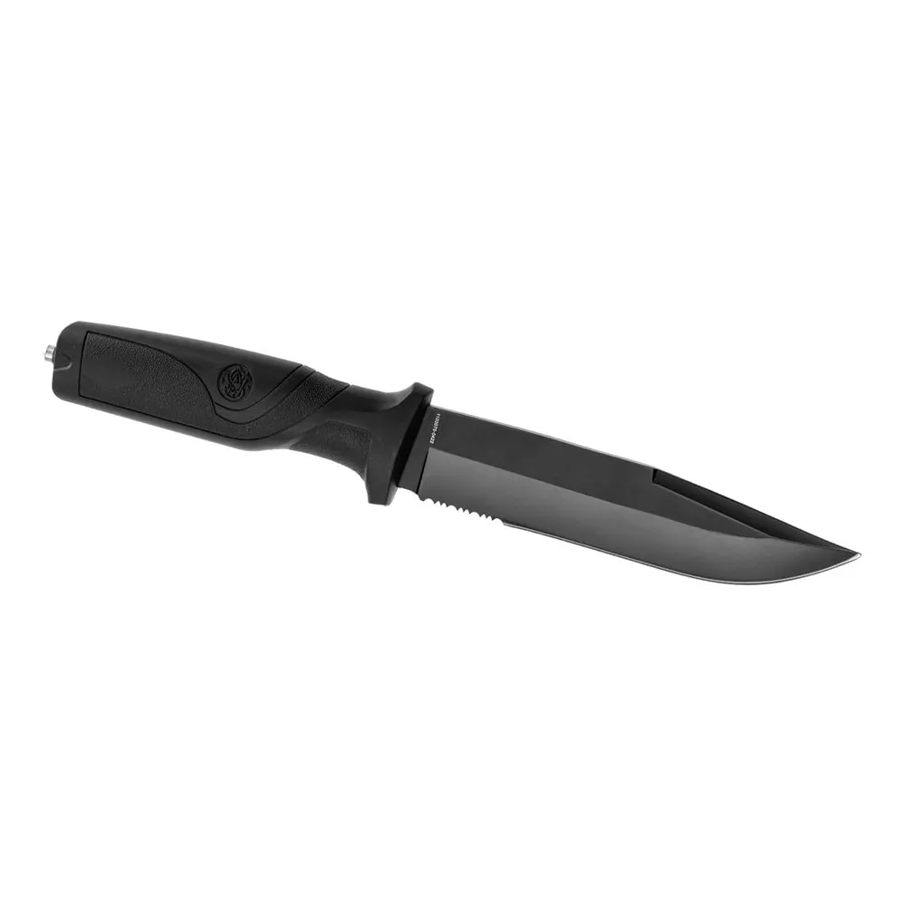 Smith & Wesson Search&rescue Tanto Fixed Blade Mes Zwart