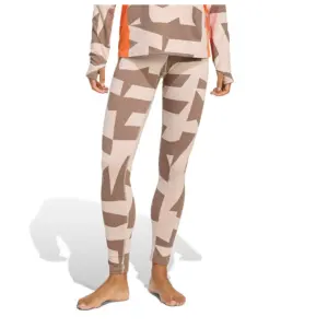 Adidas Multi Synthetic Base Layer Leggings Wonder Taupe