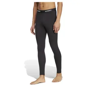 Adidas Multi Synthetic Base Layer Leggings Zwart