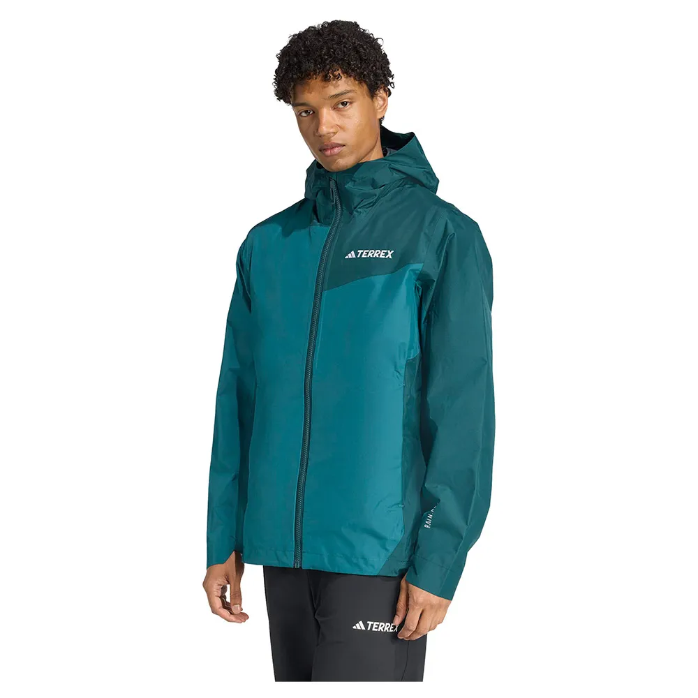 Adidas Terrex Multi 2.5l Rain.rdy Jas Groen