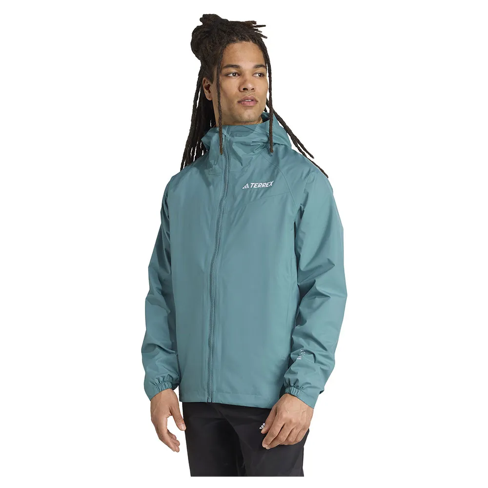 Adidas Terrex Multi 2l Rain.rdy Jas Turquoise