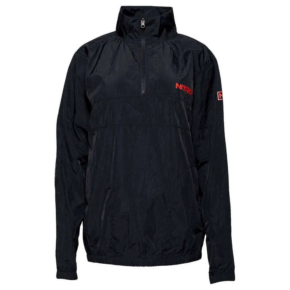 Nitro Apres Sweatshirt Met Halve Rits Zwart