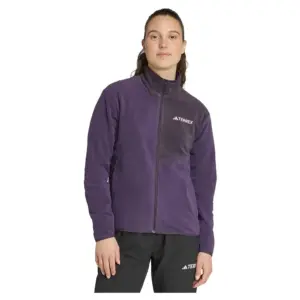 Adidas Terrex Multi Fleece Met Volledige Rits Aurora Plum