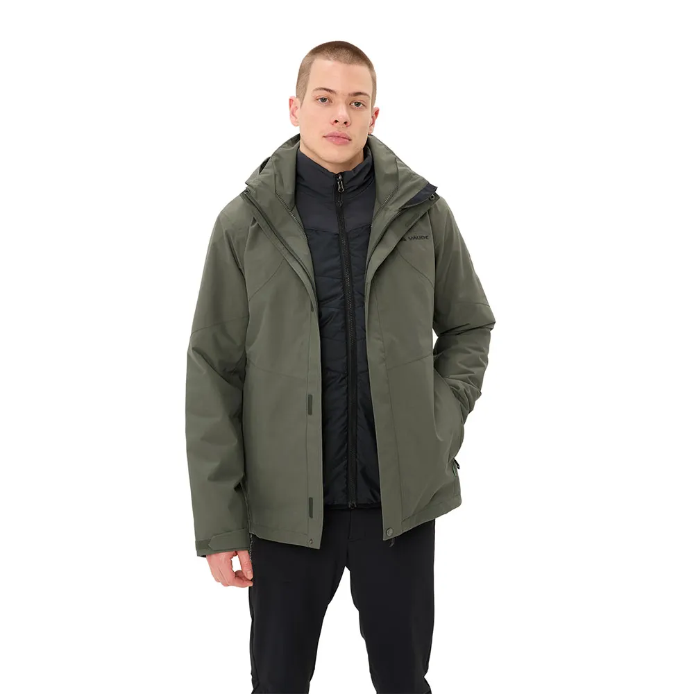 Vaude Caserina 3in1 Jas Zwart