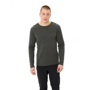 Vaude Essential T-shirt Met Lange Mouwen Creme