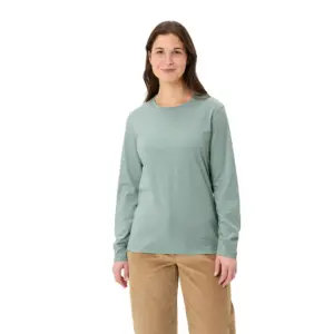 Vaude Logo T-shirt Met Lange Mouwen Dusty Fern