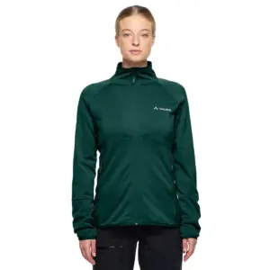 Vaude Monviso Fleece Met Volledige Rits Deep Pond