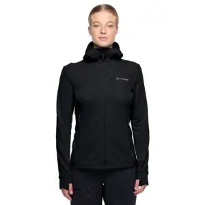 Vaude Monviso Iii Fleece Met Volledige Rits Zwart
