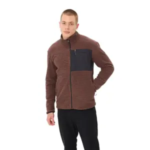 Vaude Neyland Ii Fleece Met Volledige Rits Tobacco