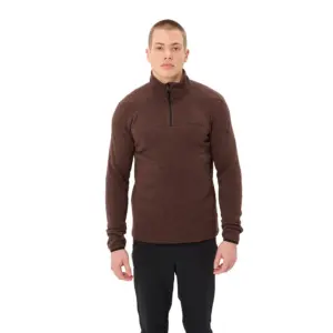 Vaude Rienza Iii Fleece Met Halve Rits Tobacco
