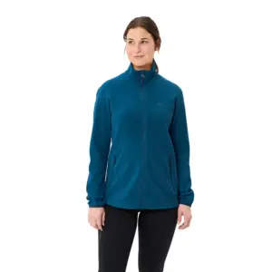 Vaude Rosemoor Ii Fleece Met Volledige Rits Blauw