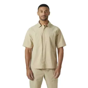 Helly Hansen Awe Overhemd Met Korte Mouwen Scandi Sand