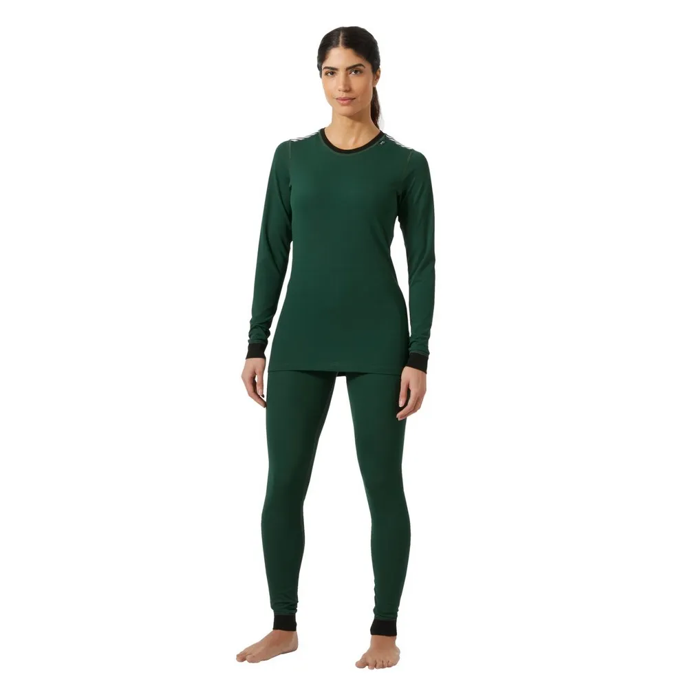 Helly Hansen Comfort Dry Lange Mouwen Basislaagset Groen