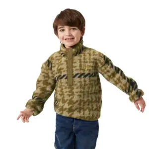 Helly Hansen Frosty Pile Fleece Met Halve Rits Sepia Broxburn