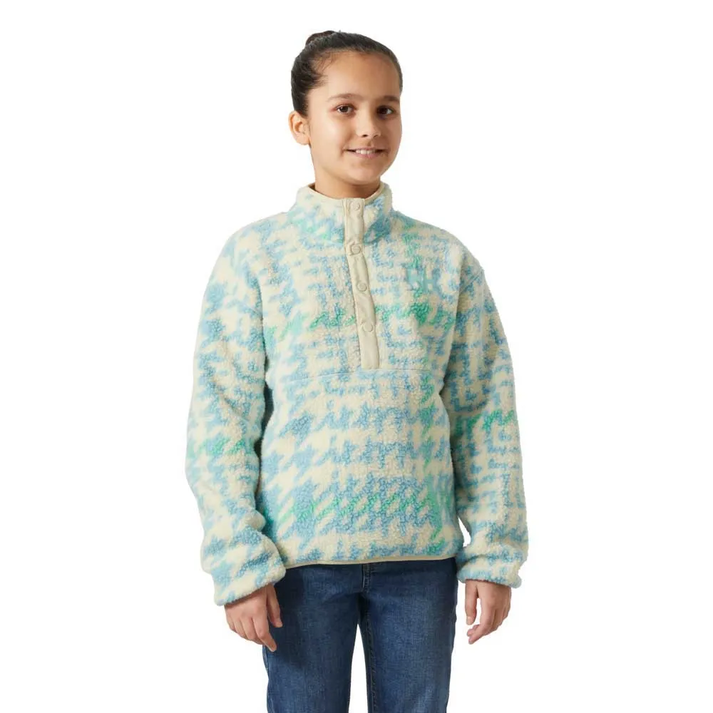 Helly Hansen Frosty Pile Sweatshirt Bright Cyan