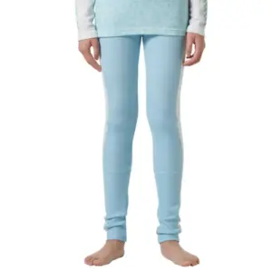 Helly Hansen Graphic Lifa Merino Junior Lange Mouwen Basislaagset Bright Cyan