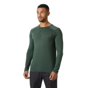 Helly Hansen Hh Durawool Lange Mouwen Basislaag Groen