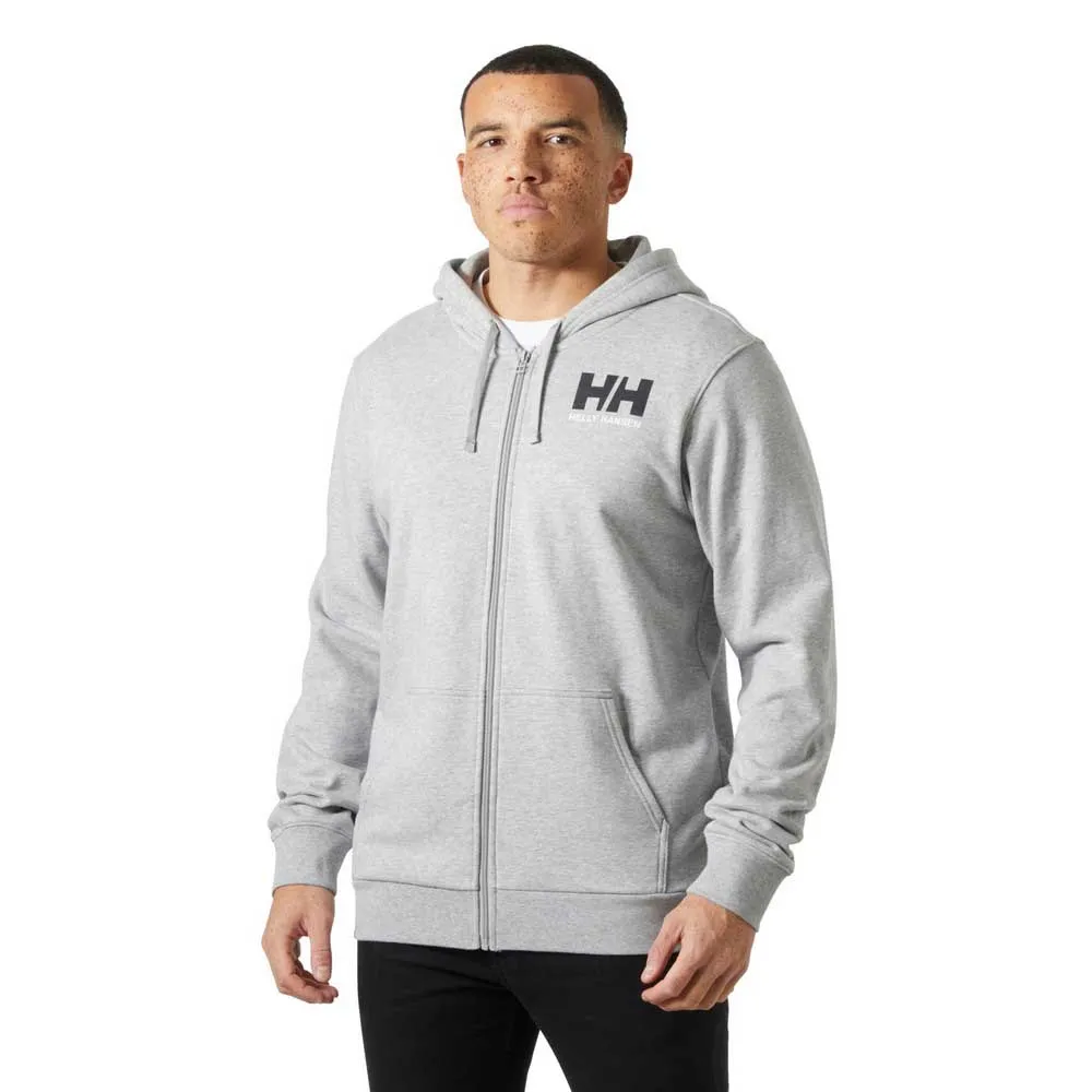 Helly Hansen Hh Logo Sweatshirt Met Rits Grijs