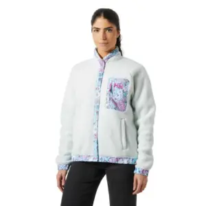 Helly Hansen Imperial Pile Snap Fleece Met Volledige Rits Seafoam Oslo