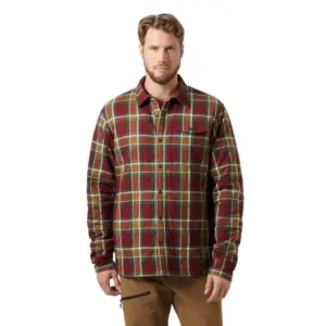 Helly Hansen Isfjord Insulated Overhemd Met Lange Mouwen Sepia Fjell