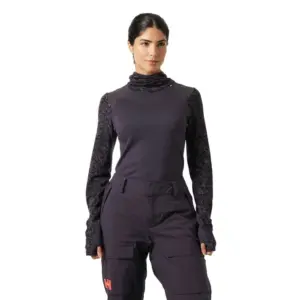 Helly Hansen Lifa Merino Midblc T-shirt Met Lange Mouwen Zwart