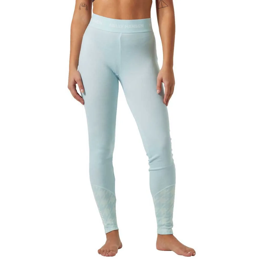 Helly Hansen Lifa Merino Mwt Graphic Basislaagbroek Blauw