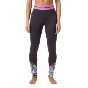 Helly Hansen Lifa Merino Mwt Graphic Basislaagbroek Zwart