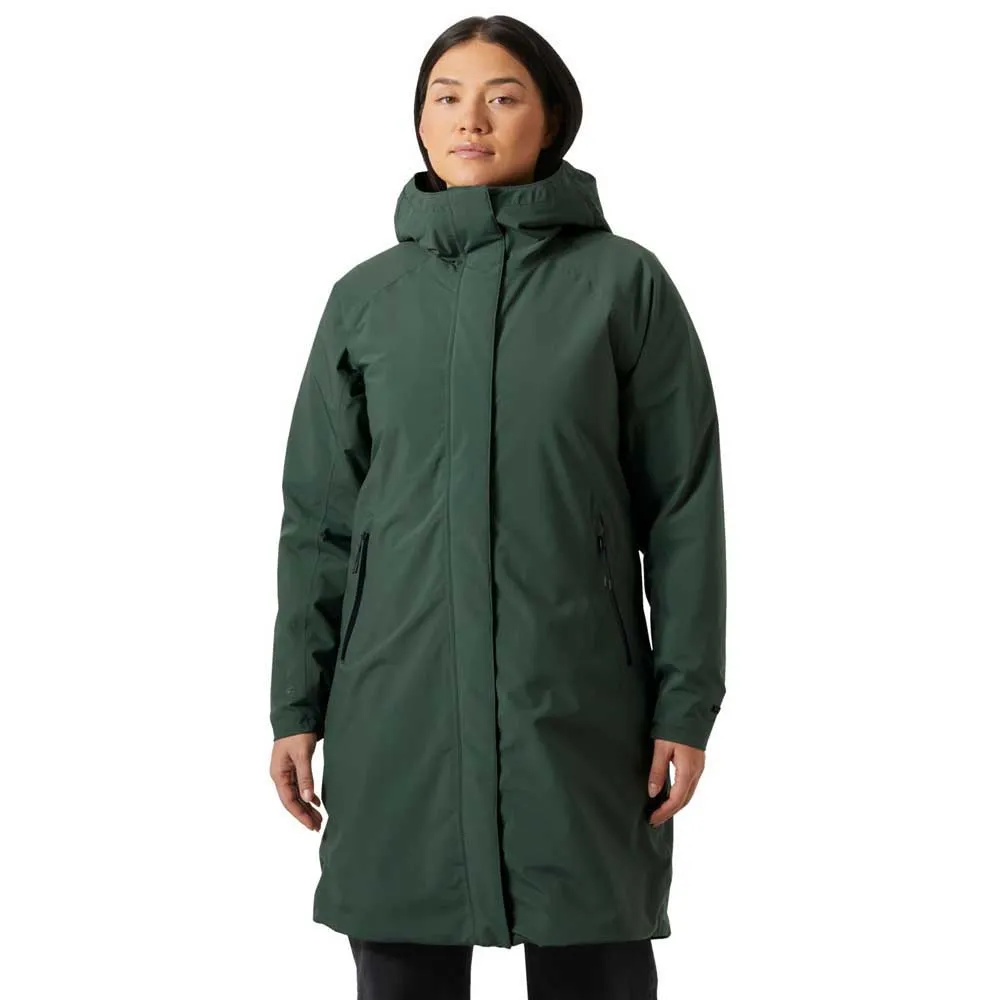 Helly Hansen Lily Ins Regenjas Groen