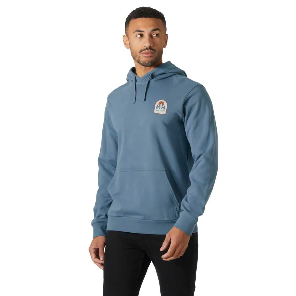 Helly Hansen Massif Graphic Hoodie Blauw