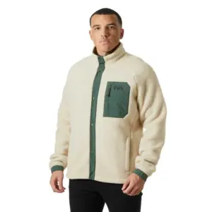 Helly Hansen Panorama Pile Snap Fleece Met Volledige Rits Pelican