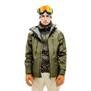 The Mountain Studio Gore-tex® Epe 3l Shell Jas Wintermoss