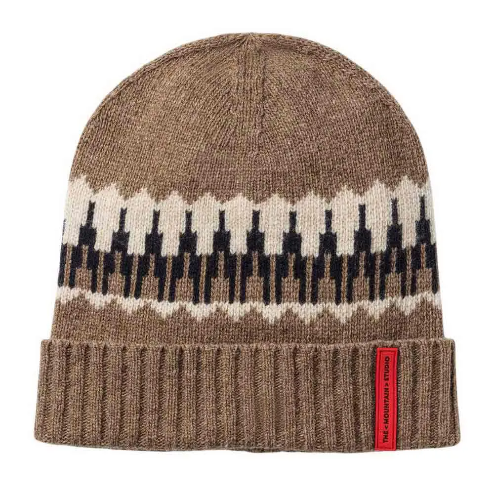 The Mountain Studio Lambswool Muts Brindle