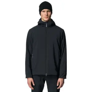 Houdini Puff Up Insulated Jas Zwart